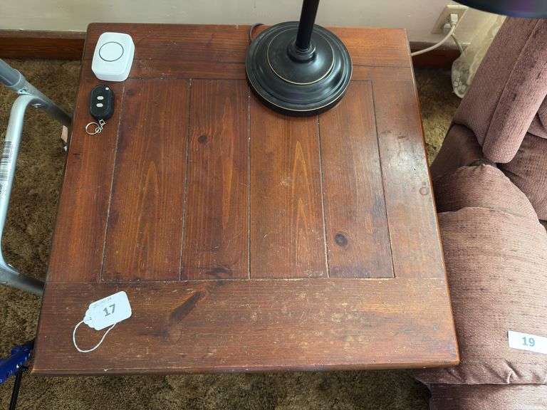 Pair of Bassett side tables 25" x 20" x 26"