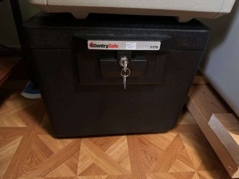 2 Sentry fireproof lock boxes