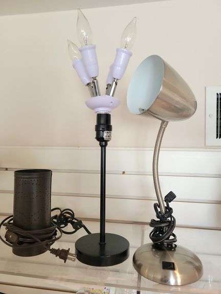 Tin Punched Cylinder Lamp, Lamps image