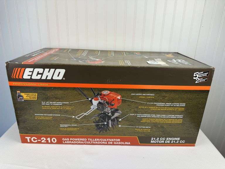 Echo TC-210 Gas Garden Tiller - New