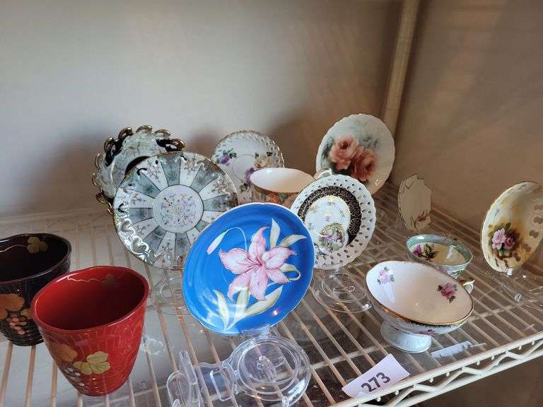 China Tea Cups and Saucers, Melamine Cups image