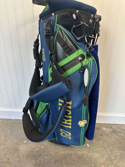 Team Effort Norte Dame golf bag - like new
