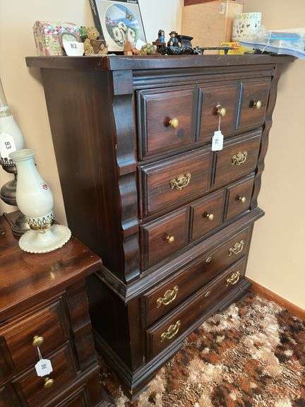 5 drawer dresser 38" x 19" x 53"