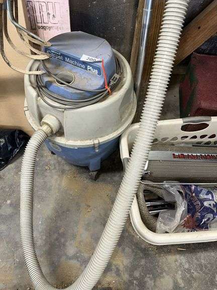 Bissel shop vac, vintage Electrolux canister vacuum