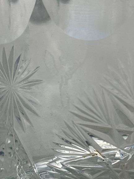 18” Glass Art Vase - Signed