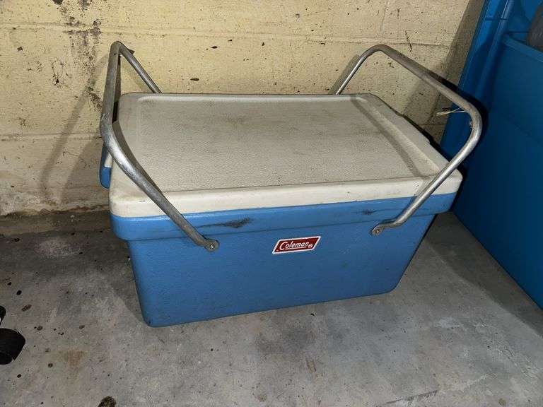 Vintage Coleman cooler, Igloo cooler
