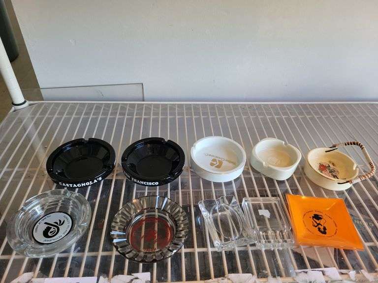 Variety of Ashtrays