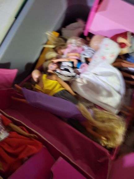 Barbie, Misc, Plastic Tubs