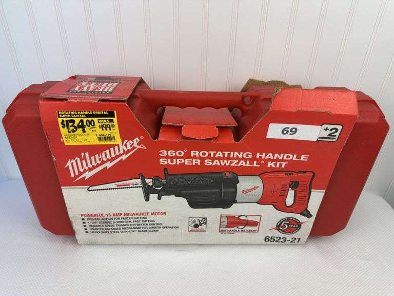 Milwaukee sawzall electric - New