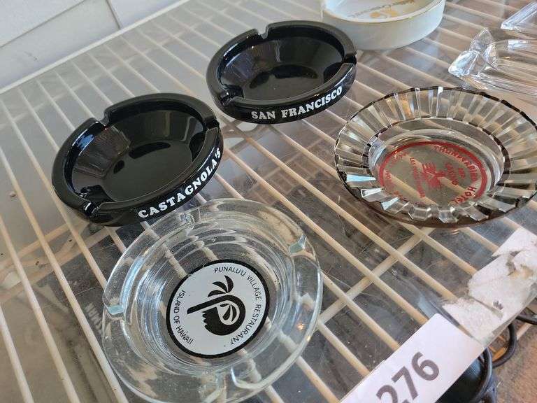 Variety of Ashtrays