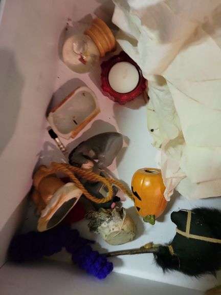 Porcelain Collection, Shadow Box, Miniatures, Plastic Containers, Misc