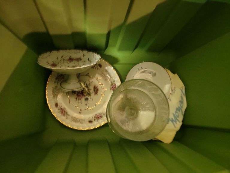 Porcelain Collection, Shadow Box, Miniatures, Plastic Containers, Misc