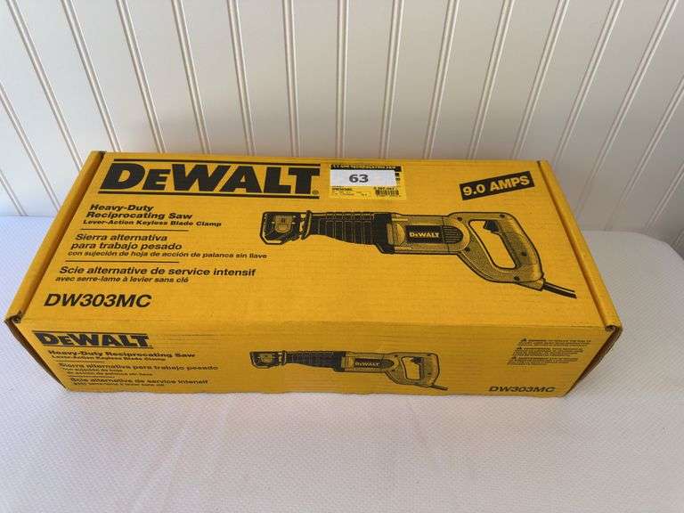 Dewalt HD Electric reciprocating saw