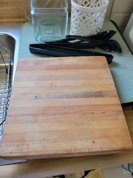 Glass Plate, Butcher Block, Candle/Plant Holders, Misc