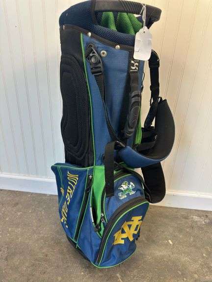 Team Effort Norte Dame golf bag - like new