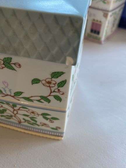 Lenox village canisters (some chips)