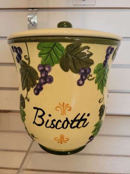 Nonnis Biscotti Cookie Jar image