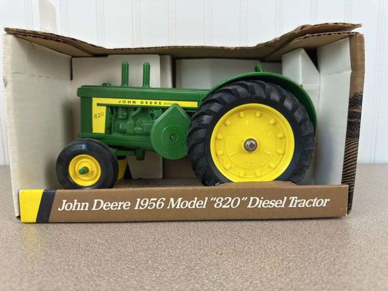 John Deere 1956 820 die cast 1/16” scale tractor