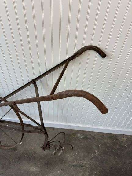 Antique Walk-Behind Garden Cultivator