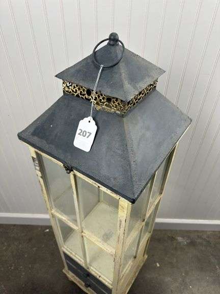 48” decorative rustic lantern