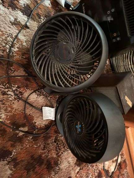 3 fans & ceramic heater