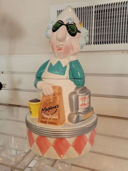 Maxines Crabby Kitchen Cookie Jar image