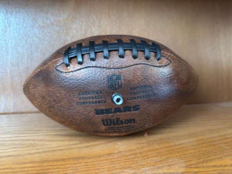 Bears souvenir football, 3 Viewmasters & slides