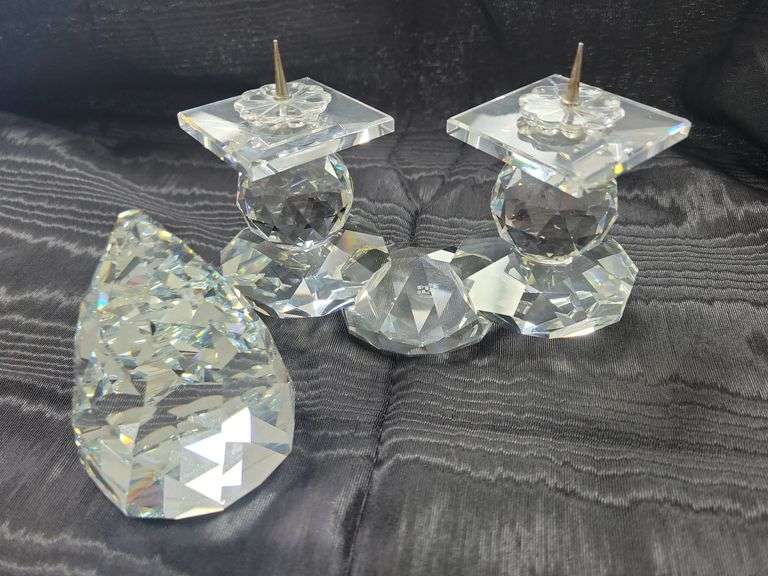 Swarovski Candleholder, Paperweight image