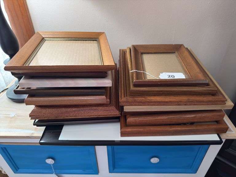 Lot of picture frames