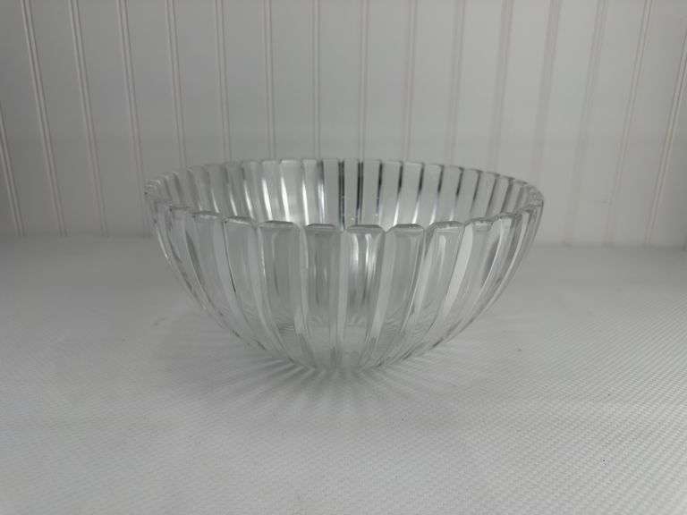 Tiffany & Co crystal bowl 10.75”diameter x 5.5”high