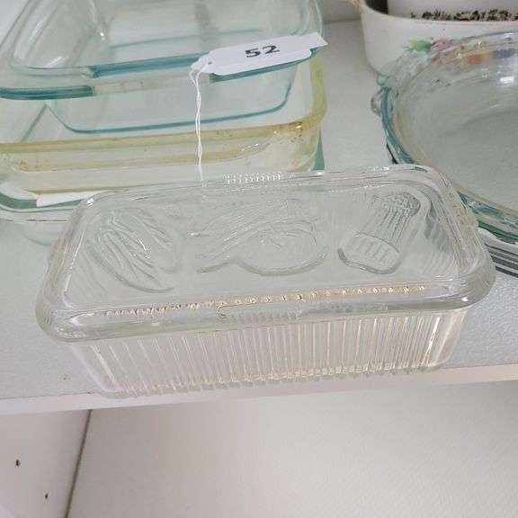 Corningware Casseroles, Glass Bakeware (some chips)
