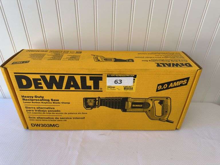 Dewalt HD Electric reciprocating saw