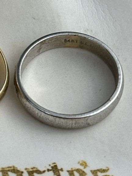 2 14k gold rings, misc costume jewelry