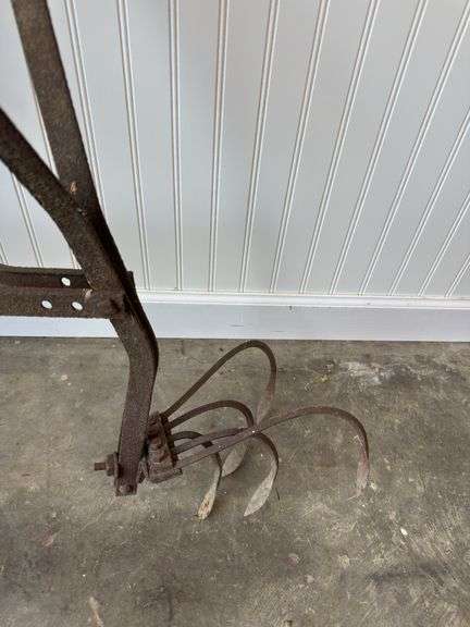 Antique Walk-Behind Garden Cultivator