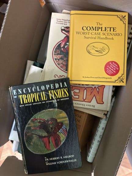 Large lot of books (mostly cookbooks)