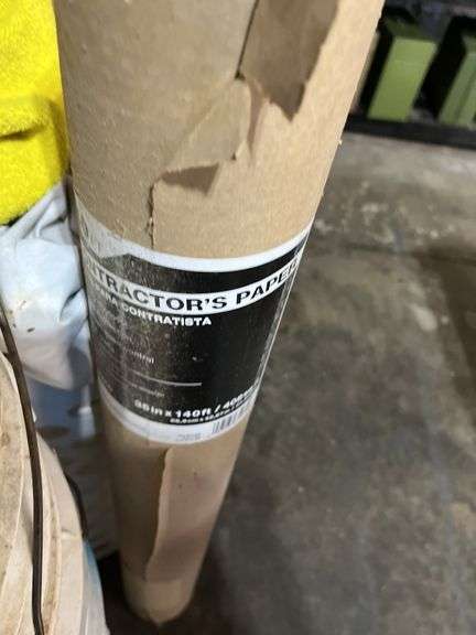 Contractors paper , 5 gallon buckets