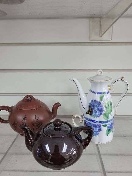 Asian Tea Pots, Tea For One Stacking Teapot image