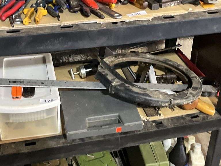 Contents of bottom 2 shelves