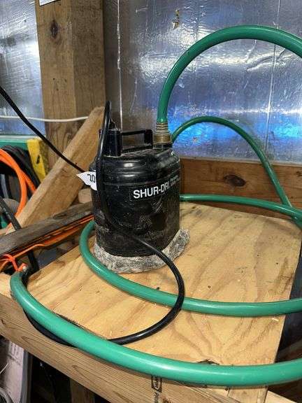 Shur Dry Portable utility pump