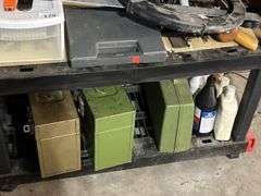 Contents of bottom 2 shelves