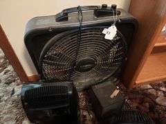 3 fans & ceramic heater