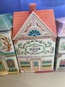 Lenox village canisters (some chips)