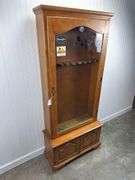 Maple Glassfront “storage” cabinet