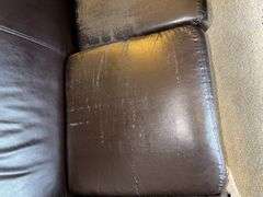 Vinyl sofa