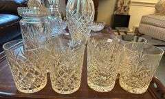 8 Waterford crystal glasses