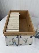 KLM business class coasters and 6 KLM Holland collector Rynbende houses
