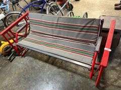 68” glider swing