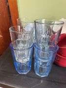 Corelle dishes, glasses, bowls, mugs