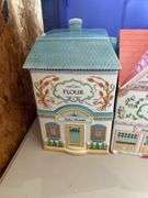 Lenox village canisters (some chips)