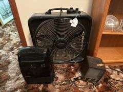 3 fans & ceramic heater